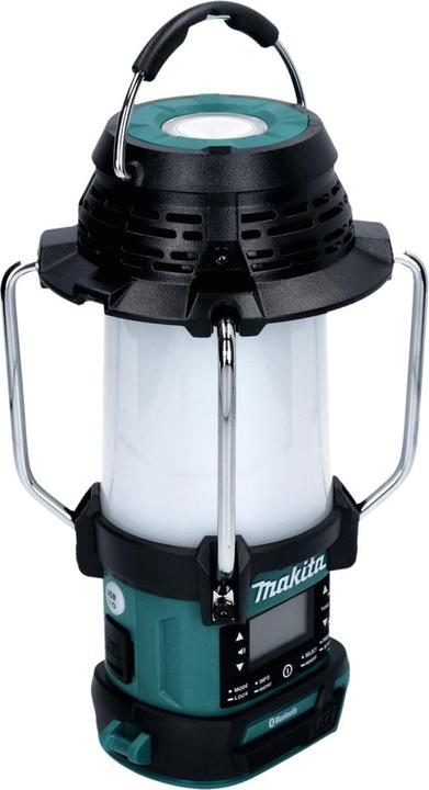 Makita DMR056F1 Cordless Radio FM/DAB+ IP65 360° 18V with Lantern + 1x Battery 3.0Ah - without (FM, DAB+, AM, Bluetooth)