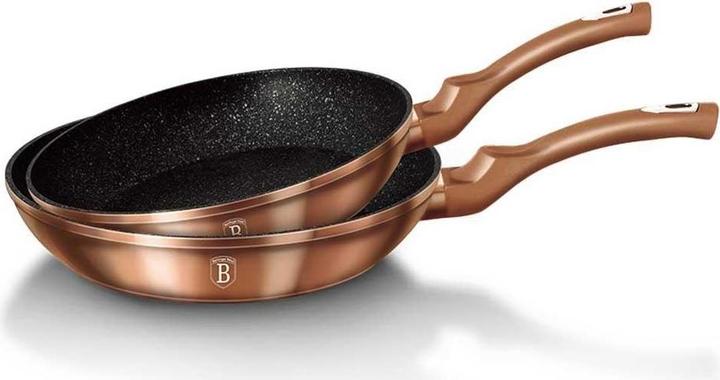 Produktbild BerlingerHaus 2 Rose Gold Granite Baking Kit Bh-1611 (Pfannenset + Topfset, Aluminium)