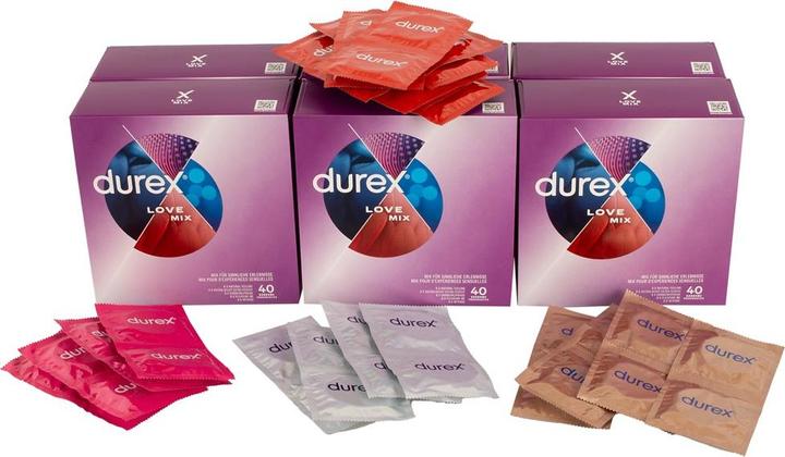 Productafbeelding Durex Love Mix 40st Paquet avantage (240 Pcs.)