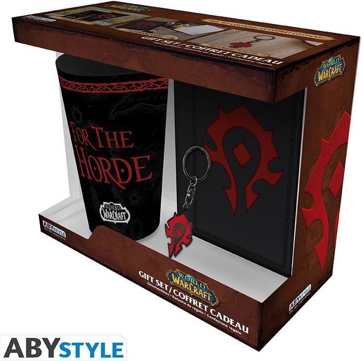 ABYstyle World of Warcraft Bicchieri / Portachiavi / Note : Horde