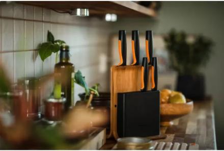 Produktbild Fiskars Functional Form 5 knife set with stand
