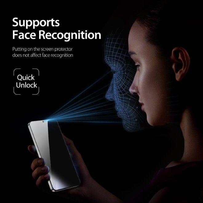 Actual product image Dux Ducis Schutzglas mit Privacy Sichtschutz (1 Piece, Samsung Galaxy S25)
