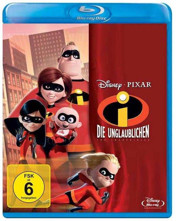 The Incredibles The Incredibles (Blu-ray, 2004, Turkish, English, German, Italian)
