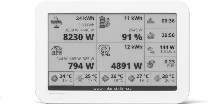 Solar Station Solar Station 7.5" E-Ink-Display, Schnittstellen: WLAN