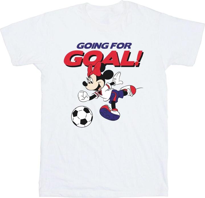 Disney Minnie Mouse Going For Goal TShirt (M)