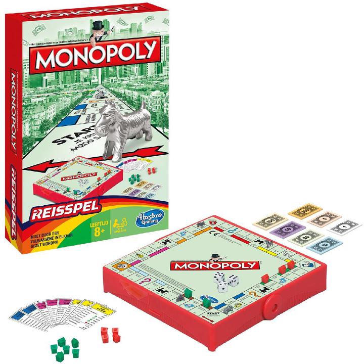 Produktbild Hasbro Gaming Monopoly Grab & Go Game Wirtschaftssimulation Kinder & Erwachsene (Deutsch)
