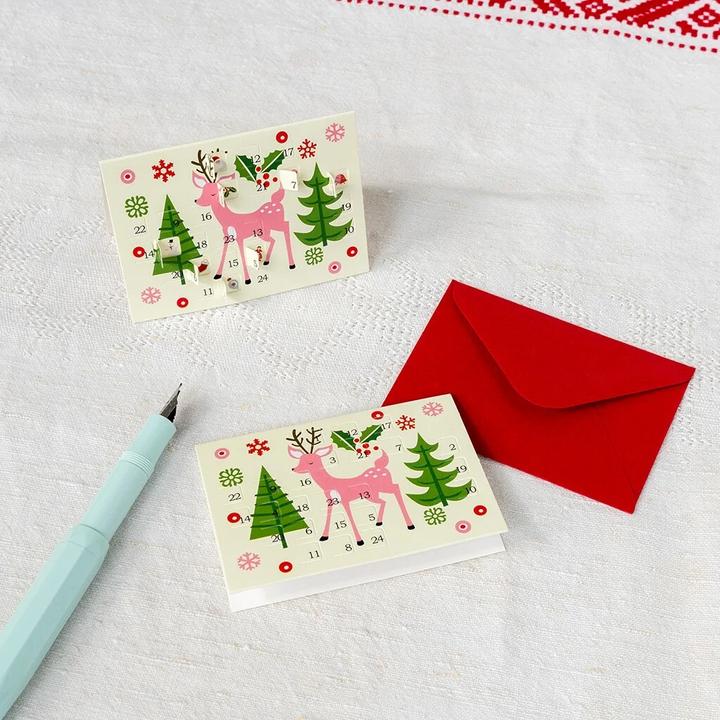 Immagine prodotto Rex London mini biglietto di natale dell'avvento 50s christmas (1 pz.)