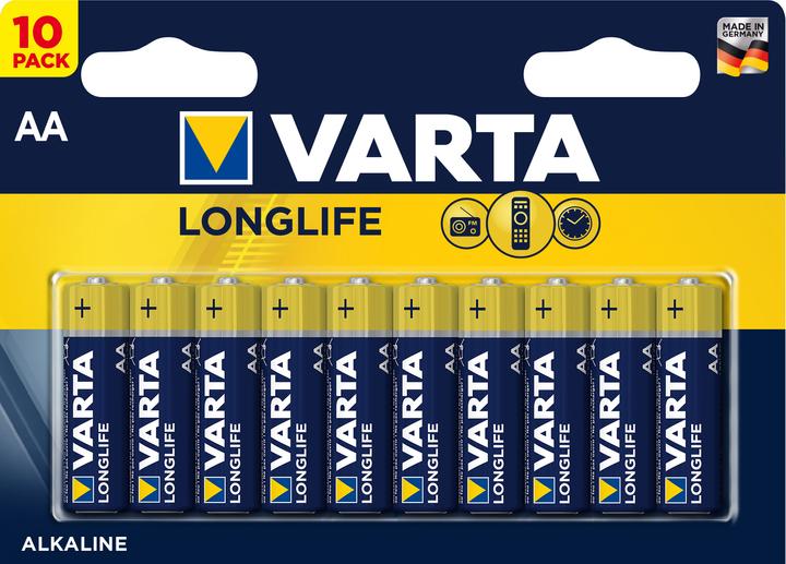 Actual product image Varta Longlife (10 pcs., AA, 2800 mAh)