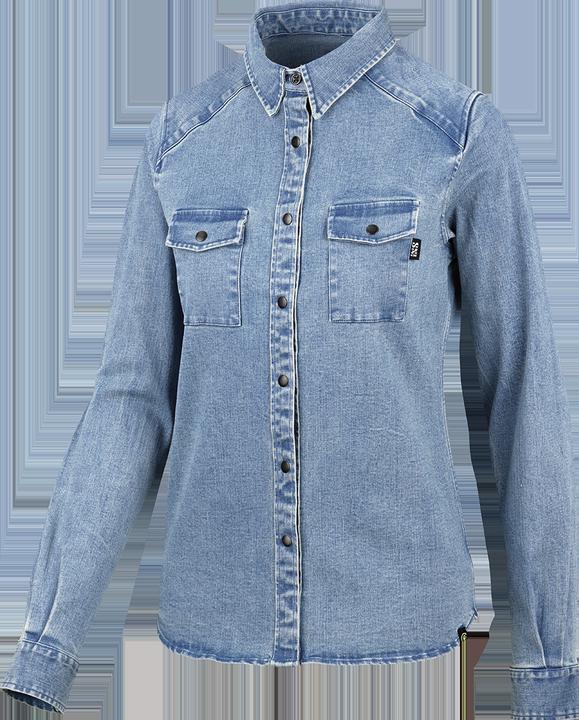 Immagine prodotto iXS Carve donne Digger camicia organica lavata blu 36 (36)