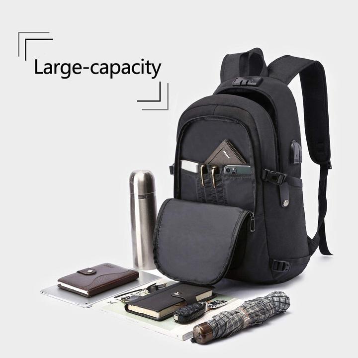 Image du produit Wenig Sacoche antivol pour ordinateur portable (15,6 pouces, noir)