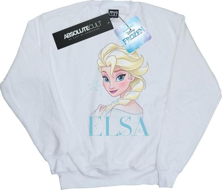 Disney Frozen Elsa Snowflake Portrait Sweatshirt Mädchen