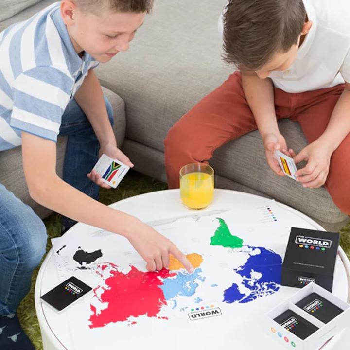 Produktbild The World Game Da ultimative Geographie Kartenspiel (Deutsch)