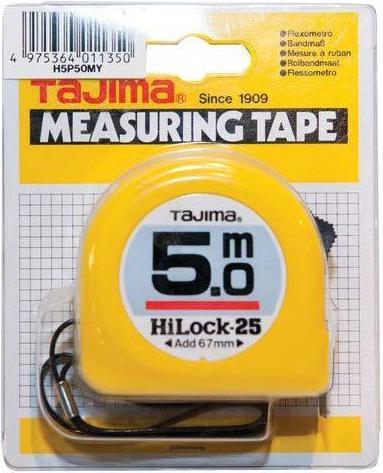 Produktbild Tajima roulette 5m x 25mm, yellow