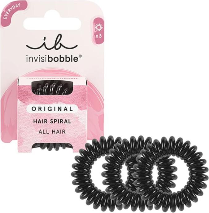 Immagine prodotto Invisibobble Cravatta per capelli Origi tr nero 3 (Elastico per capelli)
