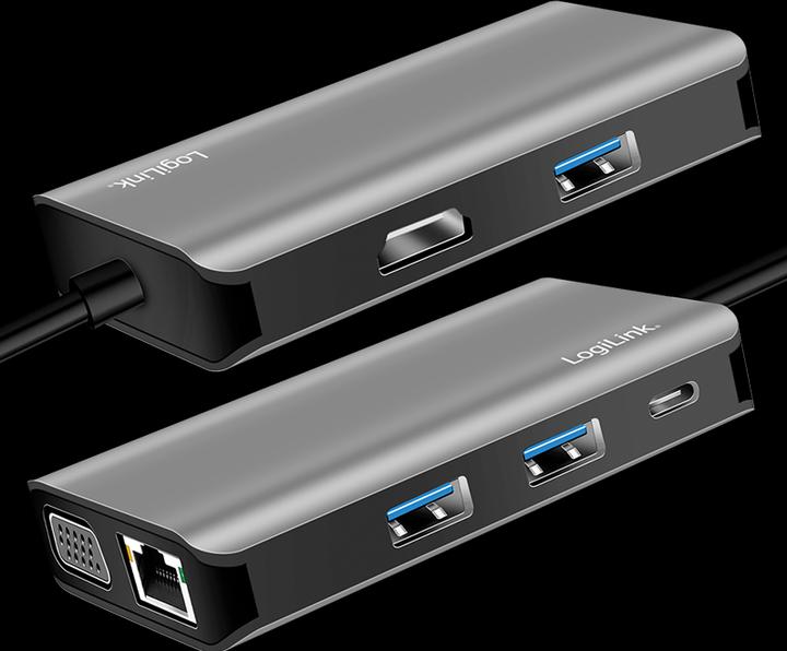 Produktbild LogiLink UA0410 (USB-C, 7 Ports)
