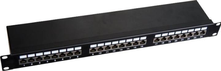 Produktbild Alantec Patchpanel STP Cat.6 19 colių 1U 24xRJ45 LSA