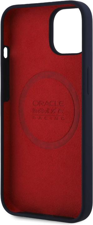 Produktbild Red Bull Racing Hülle MagSafe Silikonhülle mit rotem Ring Marineblau (Apple iPhone 13)