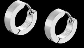 Image du produit Lotus BOUCLES D'OREILLES STYLE LS2160-4/1 ACIER INOXYDABLE 316L, HOMME (Acier inoxydable)
