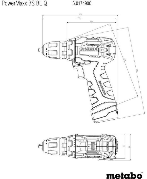 Produktbild Metabo PowerMaxx BS BL Q (Akkubetrieb)