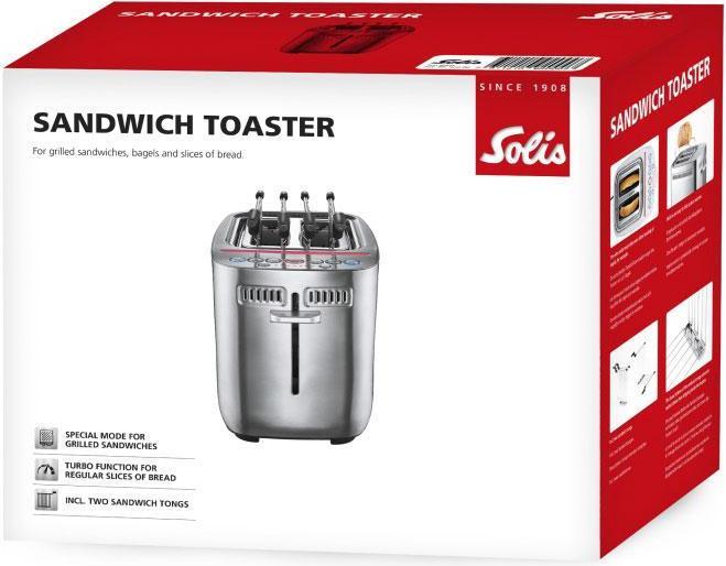 Actual product image Solis Sandwich Toaster 8003 Toaster Broodrooster - Tosti Apparaat