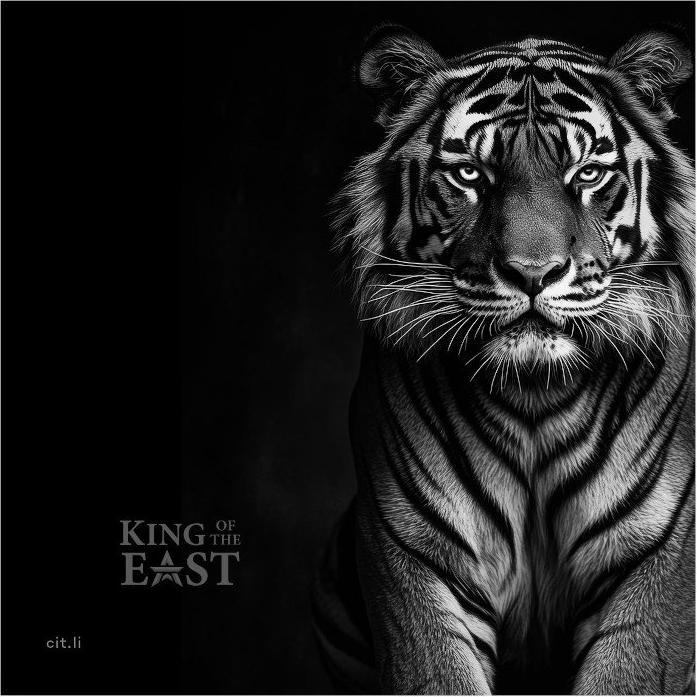 Actual product image CIT Coin Invest Silber King of the East - Tiger 3 oz PP - Ultra High Relief (1.00, 2025)