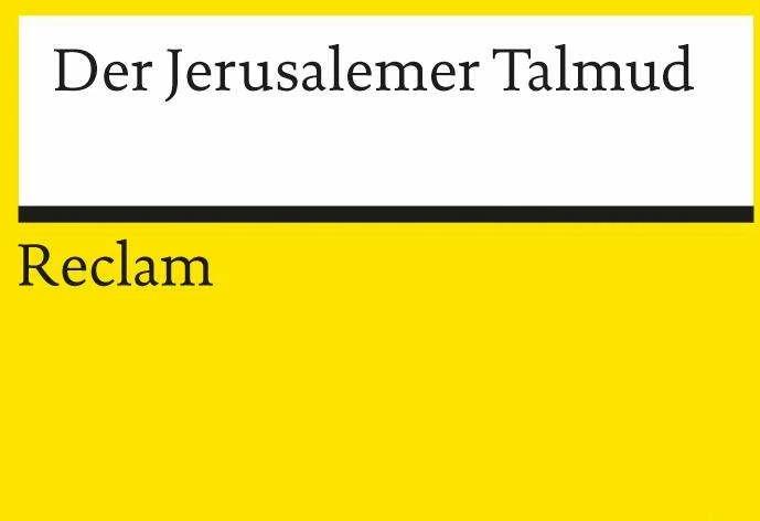 Produktbild Der Jerusalemer Talmud (Deutsch, Hans J Becker, 1995)