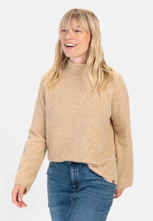 Actual product image Camel Active Turtleneck jumper made from a wool blend (XS)