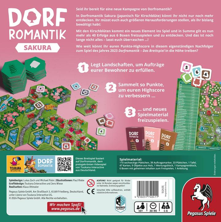 Produktbild Pegasus 51243G - Dorfromantik - Sakura (DE) (Deutsch)