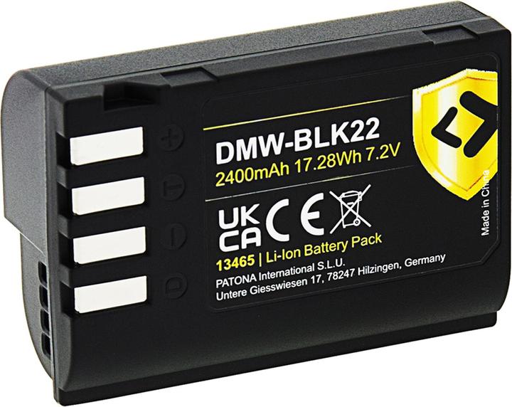 Produktbild Patona DMW-BLK22 (Kamera Akku)