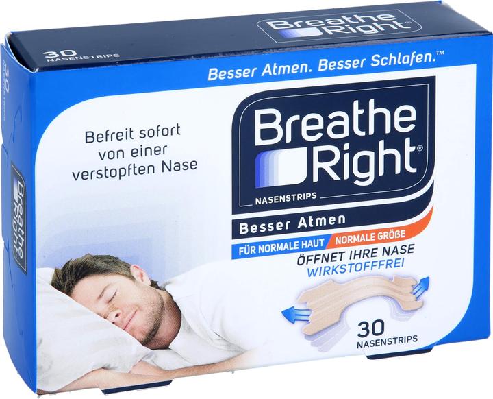 Produktbild Breathe Right Besser Atmen Nasen Bei Nor, 30 St PFL (30 x)