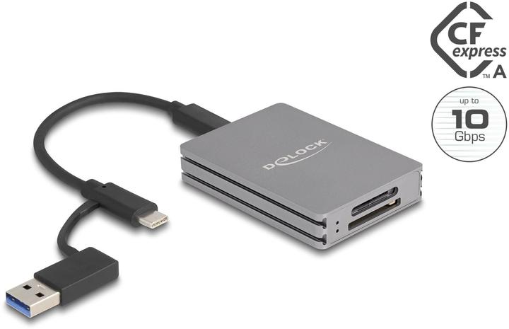 Actual product image Delock USB Type-C Card Reader (USB 3.2 Gen 2)