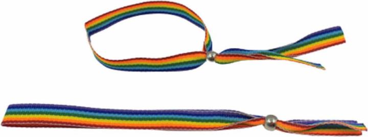 LGBT+ Stolz Verstellbares Armband (11.50 cm, Textil)