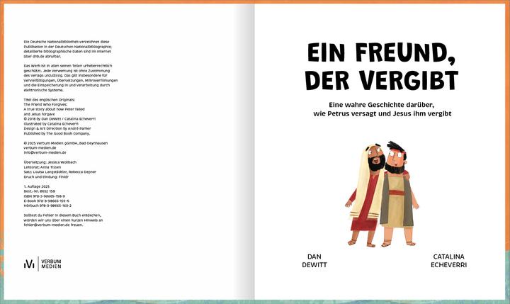 Produktbild Ein Freund, der vergibt (Deutsch, Dan, Dewitt, 2025)
