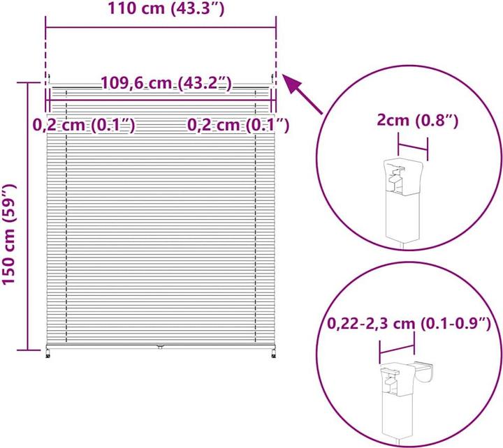 Produktbild VidaXL Dionis (110 x 150 cm)