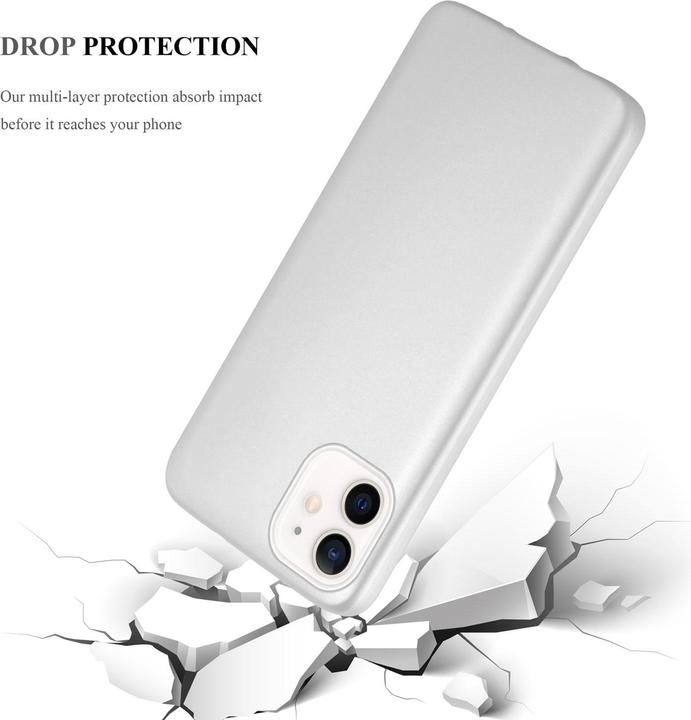 Actual product image Cadorabo TPU Matt Metallic Cover (Apple iPhone 12 mini)