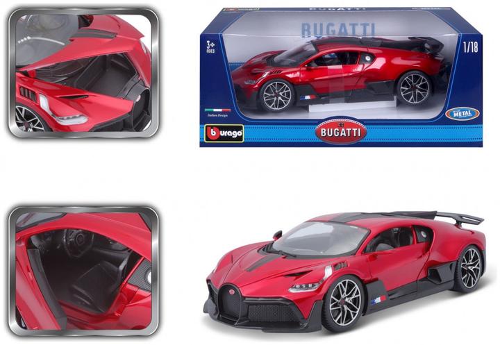 Image du produit Bburago 18/11045R Échelle métal 1:18 Bugatti Divo rouge