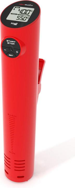 TFA Dostmann Sousmatic Edition Sous-Vide Cooker 14.1551.01, Sous-Vide Stick red