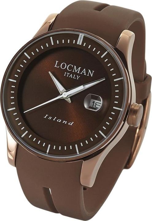 Immagine prodotto Locman Orologio da uomo Islanda marrone Ref. 0600 (Orologio da polso analogico, 40 mm)