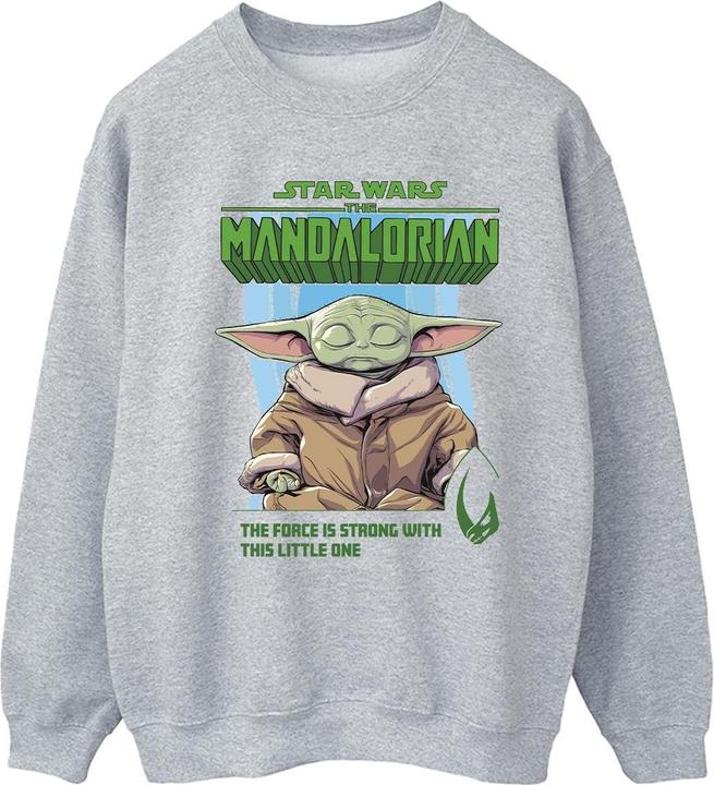 Star Wars The Mandalorian The Force Is Strong Sweatshirt (L)
