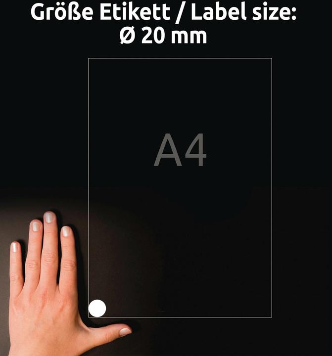 Produktbild Avery Kennzeichnungsetiketten