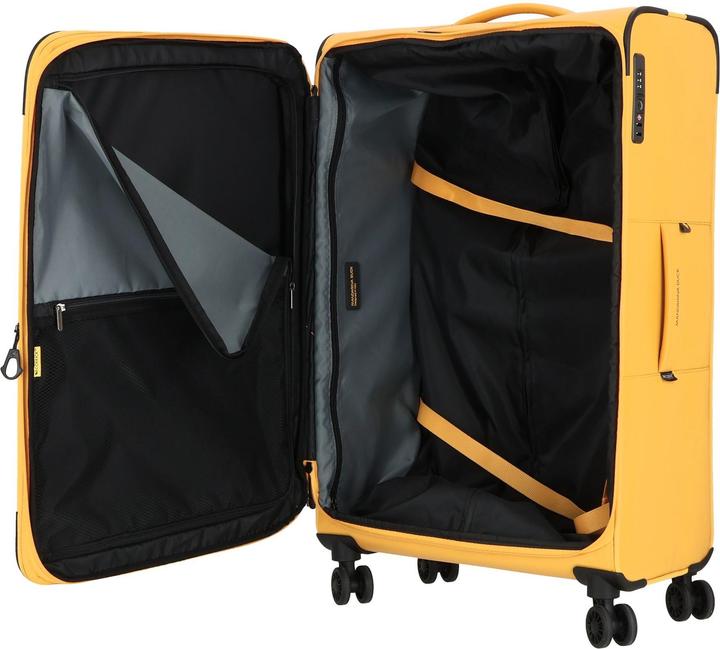 Actual product image Mandarina Duck Eco Coated 4 Rollen Trolley L 78 cm mit Dehnfalte (103.50 l, XL (from 140l))
