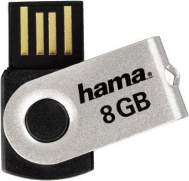 Actual product image Hama FlashPen Rotate (8 GB, USB-A)