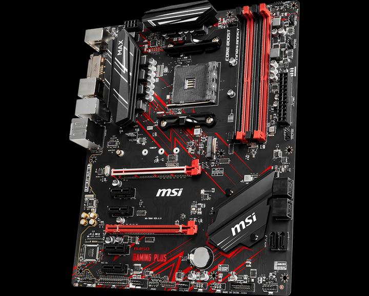 Produktbild MSI B450 Gaming Plus MAX (AM4, AMD B450, ATX)