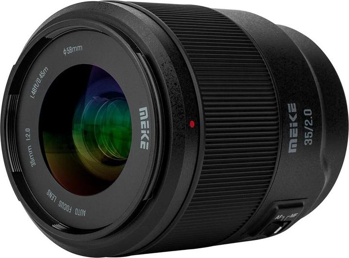 Actual product image Meike 35mm F2.0 Auto Focus Lens(STM Motor) for E Mount Portrait Photography