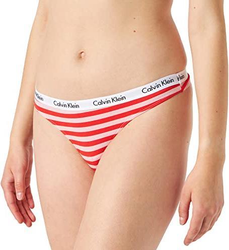 Immagine prodotto Calvin Klein Tanga da donna, Rainer Stripe Pink Shell, 36