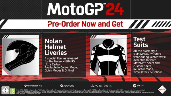 Produktbild Milestone MotoGP 24 Day One Edition (PS4, Multilingual)