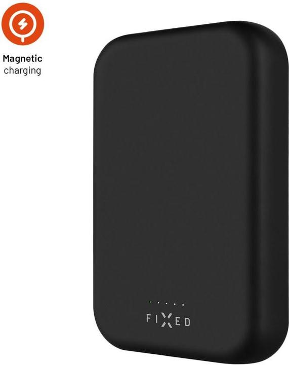 Immagine prodotto Fixed MagZen Trådløs PD 20W Power Bank 10.000 mAh Sort Powerbank - Sort - 10000 mAh (10000 mAh, 12 Wh)