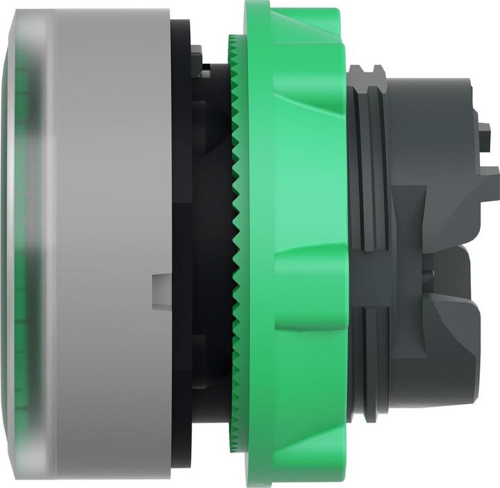 Actual product image Schneider Electric Illuminated push-button, front, grooved, ZB5AW333SC0