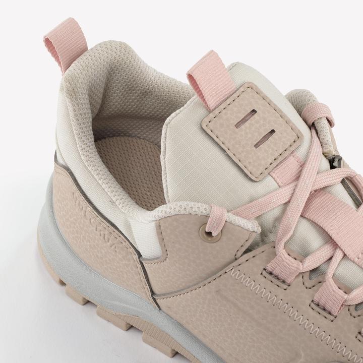 Produktbild Quechua Wanderschuhe Kinder Grösse 35-38 niedrig mit Schnürung - NH500 Low beige/rosa (36)