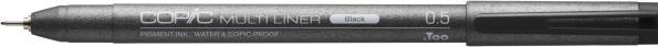 Actual product image Copic Multiliner (Black, 1 x)